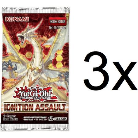 Yu-Gi-Oh! - Ignition Assault 3 booster box packs