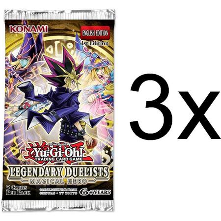 Yu-Gi-Oh! - Legendary Duelist Magical Hero 3 booster box pakjes