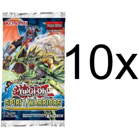 Yu-gi-oh! - 10x Spirit warriors booster box packs - Nieuw yugioh kaarten