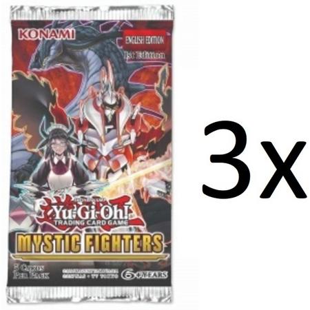 Yu-gi-oh - Mystic Fighters 3 booster box pakjes box