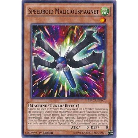 yu-gi-oh kaart Speedroid Maliciousmagnet - macr-en007