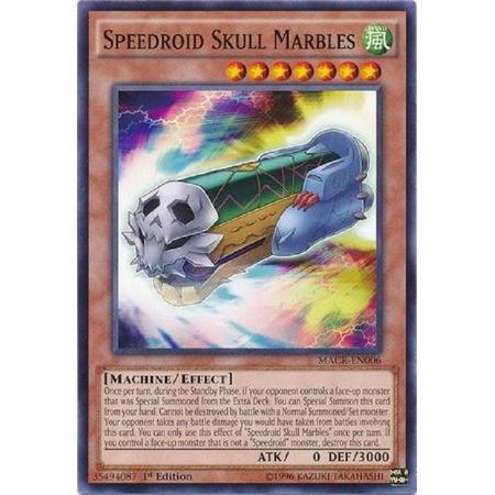 yu-gi-oh kaart Speedroid Skull Marbles - macr-en006