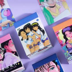 Bullet Journal Stickers - Planner Agenda Stickers - 50 stickers - Manga - Anime - Stickervellen - Scrapbook stickers - Bujo stickers - Stickers volwassenen en kinderen