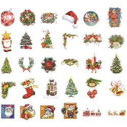 Kerst Deco stickers 60 stuks - Kerststickers - Christmas sticker