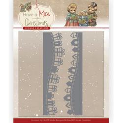 Dies - Yvonne Creations - Have a Mice Christmas - Christmas Gift Borders