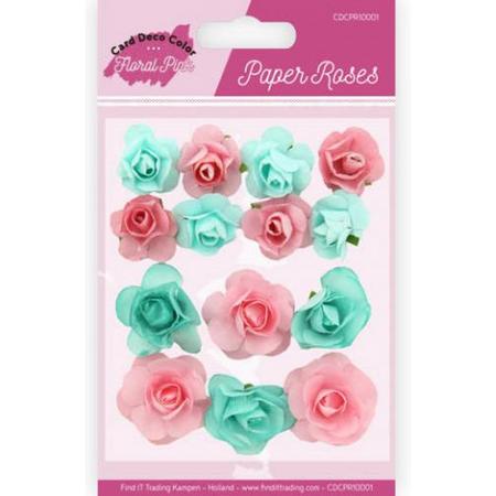 Paper Roses - Yvonne Creations - Floral Pink