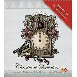 Stamps - Yvonne Creations - Christmas Sensation - Clock