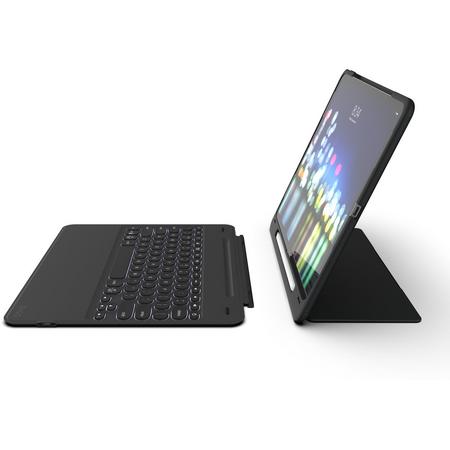 ZAGG Slim Book Go Bluetooth toetsenbord Engels voor Apple iPad Pro 12.9 Zwart