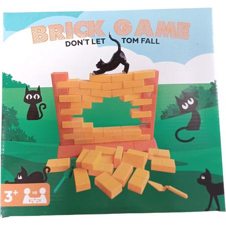 Balance Brick game - Tom de Poes - Zwarte kat - brick game