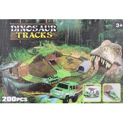 Dinosaur Tracks- Dinosaurus autobaan - 200 PCS-  