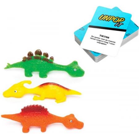 ZTWK®️ - Fidget toys pakket - Slingshot - Dino - Slingshot katapult - Vinger Katapult - set van 4