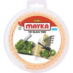 Zuru-Mayka NM-O1Y Block Tape 2 Noppen x1m Zandkleur - LEGO Compatible