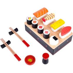 ZaCia Houten Sushi Set - Speelgoedeten en -drinken