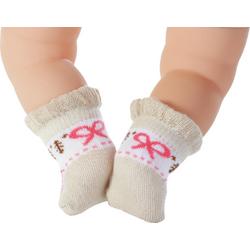Baby Annabell Sokken - set van 4 paar poppen sokken