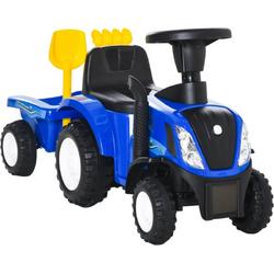 Tractor - Loopwagen -   - Met aanhanger - Buitenspeelgoed - 91 cm x 29 cm x 44 cm