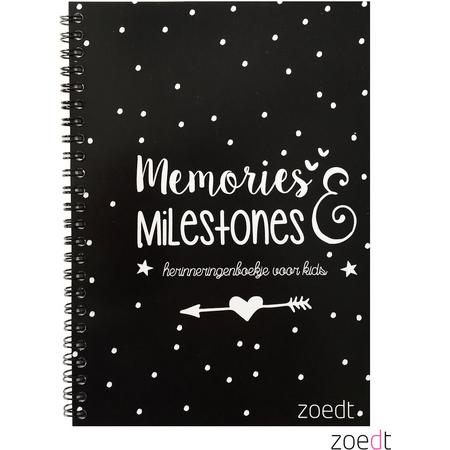 Memories & Milestones Herinneringenboekje voor kids