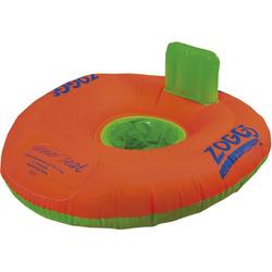   - Trainer Seat - Zwemstoel - Babyzwemring - Opblaasbaar - Oranje/Groen - Maximum 11kg - Maat: 3 maanden tot 12 maanden