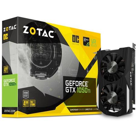 Zotac GeForce GTX 1050 Ti 4GB OC Edition