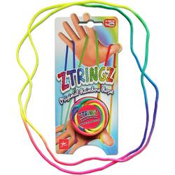 Ztringz - Figuren Maken Met Touw - Touwfiguren - Elastieken Met Je Handen - Handig Knopen - Trucs Met Een Touwtje - Touwtjetrucs - String Trick - String Figure - Rainbow Touwtje - Fijne Motoriek - Vinger Elastiek - Goocheltruc
