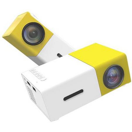 Mini Beamer Full HD 1080P - Mini Projector Led - Draagbare Pocket Beamer - Portable - Presentaties / Films / Games - ZulayFehrle
