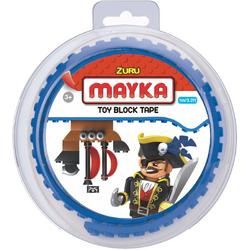 Zuru-Mayka 34632 Block Tape 2 Noppen 1m Blauw - LEGO Compatible