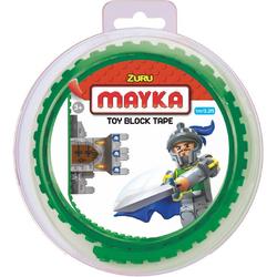 Zuru-Mayka 34634 Block Tape 2 Noppen 1m Groen - LEGO Compatible