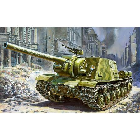 Zvezda Soviet Tank Destroyer ISU-122