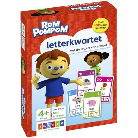 Rompompom - Rompompom letterkwartet
