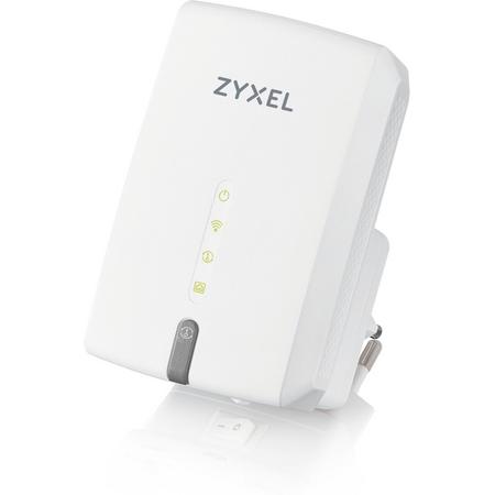 ZyXEL WRE6602-EU0101F 867Mbit/s Ethernet LAN Wi-Fi Wit 1stuk(s) PowerLine-netwerkadapter