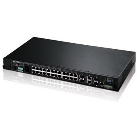 Zyxel MGS-3712 L2 Gigabit Ethernet (10/100/1000) Zwart 1U