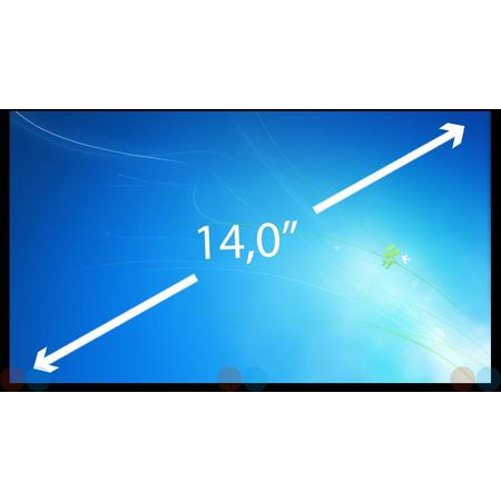 14.0 inch Laptop Scherm EDP Slim 1366x768 LP140WHU(TP)(A1)