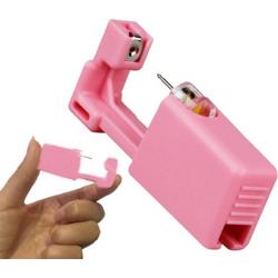 Allesvoordeliger Piercing tool roze - piercing gun small