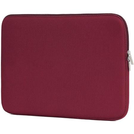 Laptop hoes / Laptop tas / Laptop hoes- 15.6 inch - Bordeaux Rood