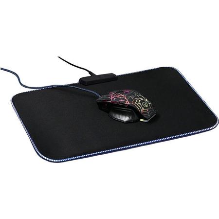 LED mouse pad - Gaming muismat - Computer accessoire - 10 kleur standen