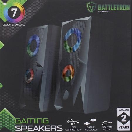 battletron gaming speakers - 7color changing