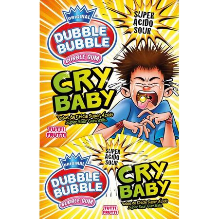 Dubble Bubble Gum Cry Baby 200 stuks