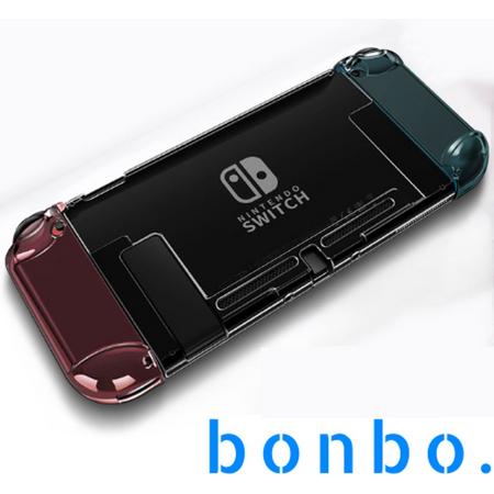 Nintendo Switch Case - Beschermhoes - Hoesje - Donker - Cover