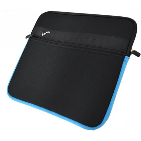 Stevige Laptop Sleeve voor Acer Chromebook 14 Cb3, neopreen laptophoes cq tas, zwart , merk by i12Cover