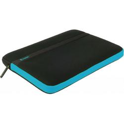 Stevige Laptop Sleeve voor Hp Pavilion Chromebook, neopreen laptophoes cq tas, zwart , merk by i12Cover