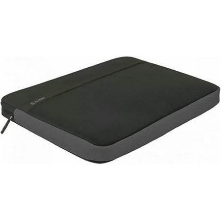 Stevige Laptop Sleeve voor Hp Probook 450, neopreen laptophoes cq tas, zwart , merk by i12Cover