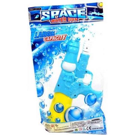 Stoer Waterpistool meiden Spacestar Lichtblauw/geel (Afmeting: 35x21x8 cm)