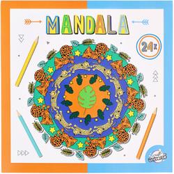 Mandala Kleurboek voor Kinderen Dieren in de jungle - geschikt voor kleurpotloden en kleurstiften - 4ieder1