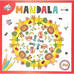 Mandala Kleurboek voor Kinderen Safari Fun