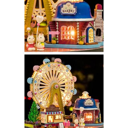 Miniatuur - stolp - Happiness Ferris Wheel - compleet pakket