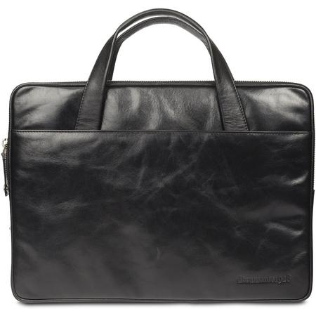 Leather case Silkeborg  - donkerbruin - voor PC & MacBooks up to 13