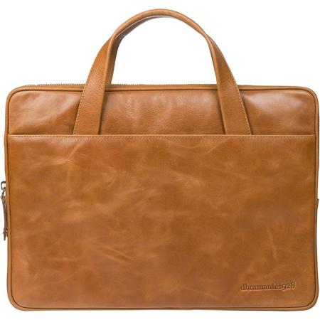 Leather case Silkeborg  - tan - voor PC & MacBooks up to 13