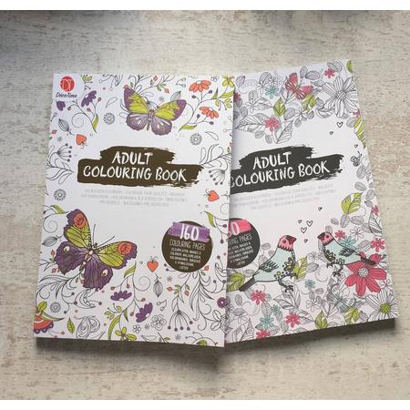 Adult Colouring Book - Deco Time - Kleurboek voor volwassenen - 160 paginas