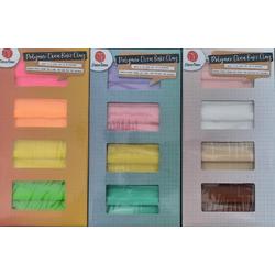 Fimoklei - 3 pakjes met 4 kleuren - totaal 12 kleuren afbakklei - Fimoklei neon