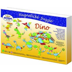 Detoa Magneetpuzzel Dino Junior 310 X 165 Mm Hout Groen 44 Delig