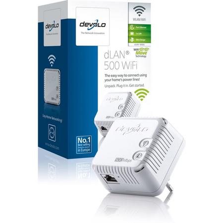 devolo dLAN 500 WiFi Powerline - Uitbreiding - NL